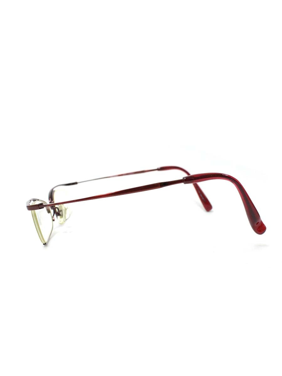プラスミックス PX-13301 メガネ レッド メタルフレーム フルリム IT5OR1JDVXS0