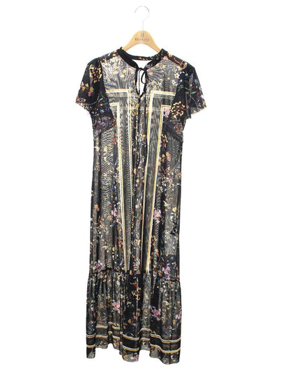 ヴィヴィアンタム 14275641 ワンピース 40 ブラック フラワープリント ITYJPR7M6T40