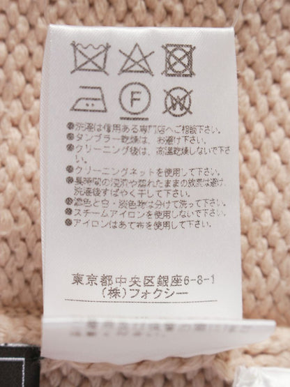 フォクシーブティック Cardigan 39092 カーディガン F ベージュ コットン ITR0DQG8TCXW
