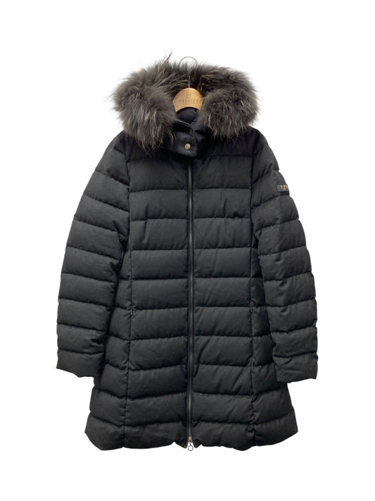 タトラス LAVIANA LTA19A4571 ロングダウンコート 04 ブラック ファー IT3VS0WVXS8G