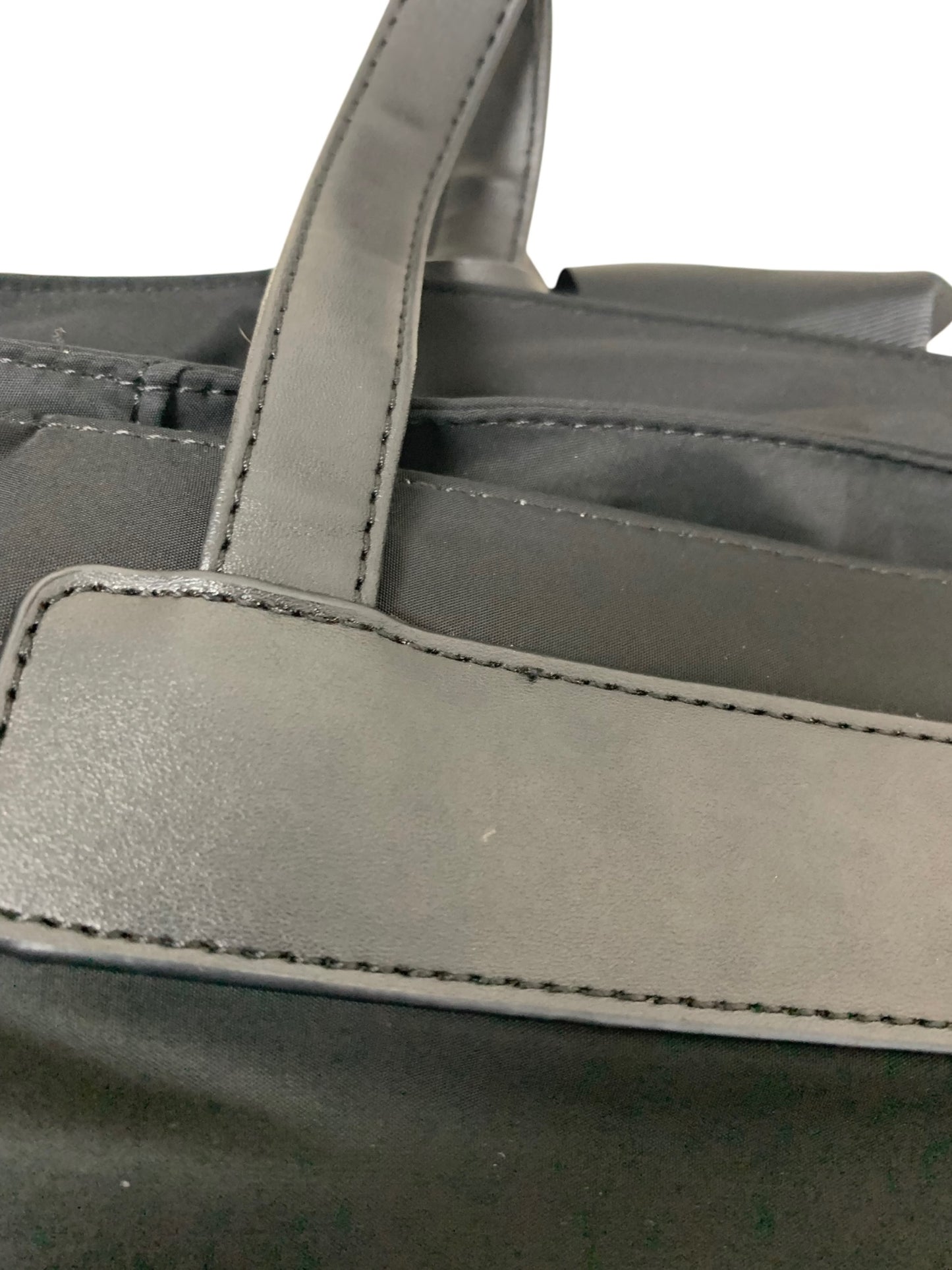 エムズグレイシー 194101 トートバッグ ブラック ナイロン リボン IT900ZZAT7MO 【SALE】