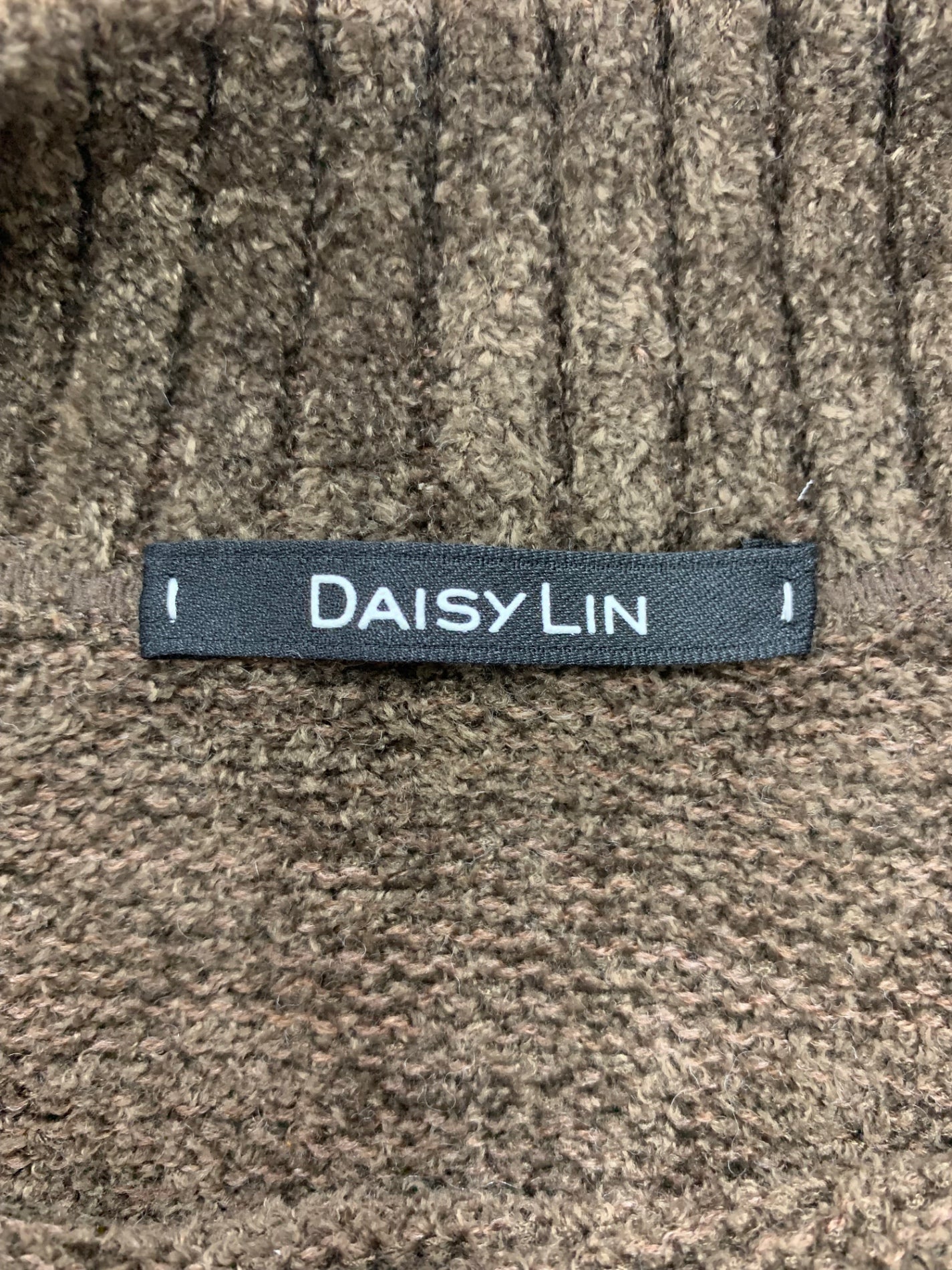 デイジーリン ふわとろ Hug Knit 07313 F ブラウン ITZT9I2WAW0G