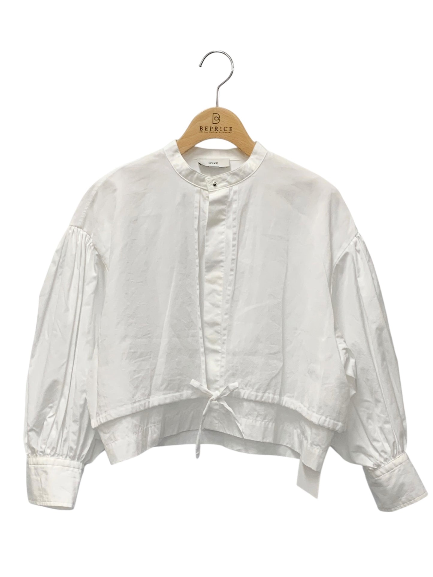 ハイク COTTON BALLOON SLEEVE BLOUSE 251－15238 308 1 ホワイト 25SS IT6A12E786WM 【SALE】
