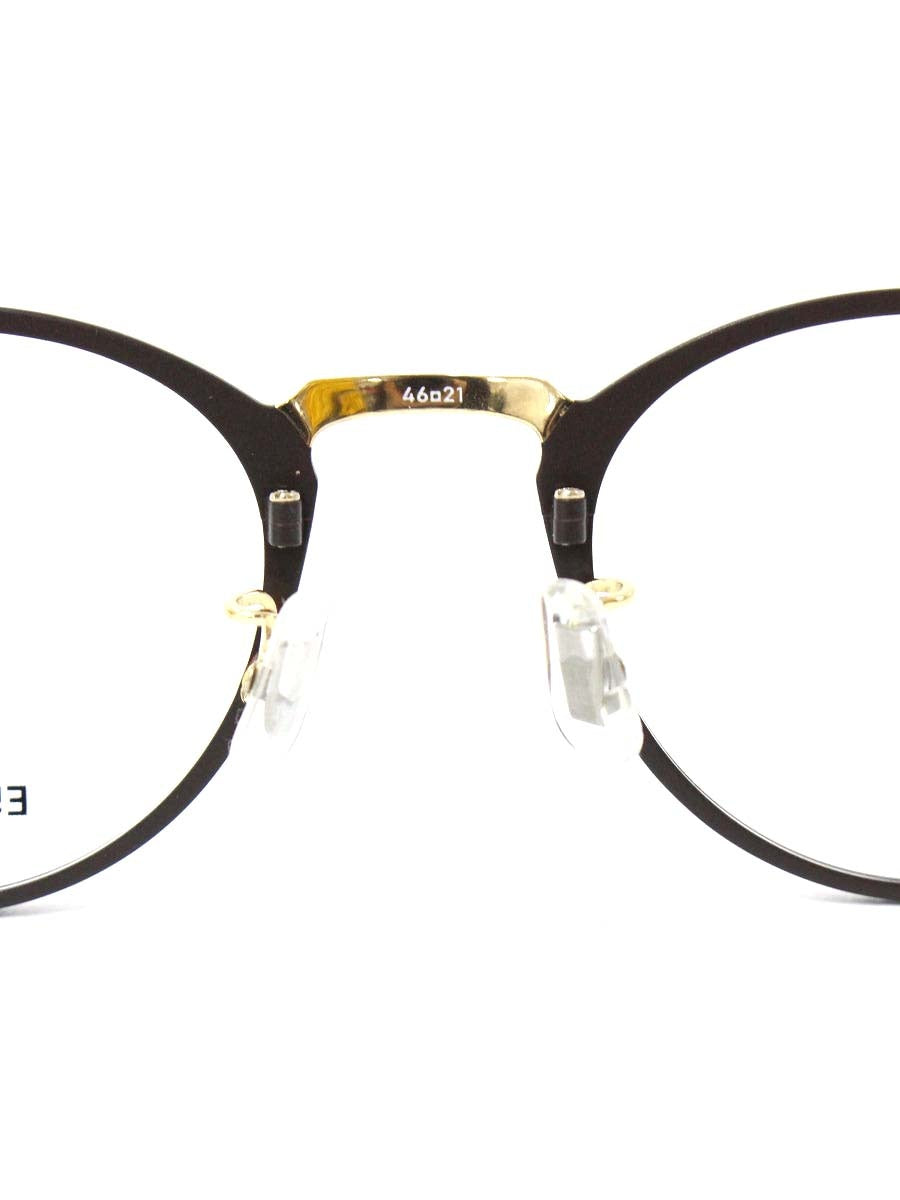 イーファイブアイヴァン m19 メガネ ブラウン/ゴールド ボストン MBRWG/WG ITKLMQR0YSA8