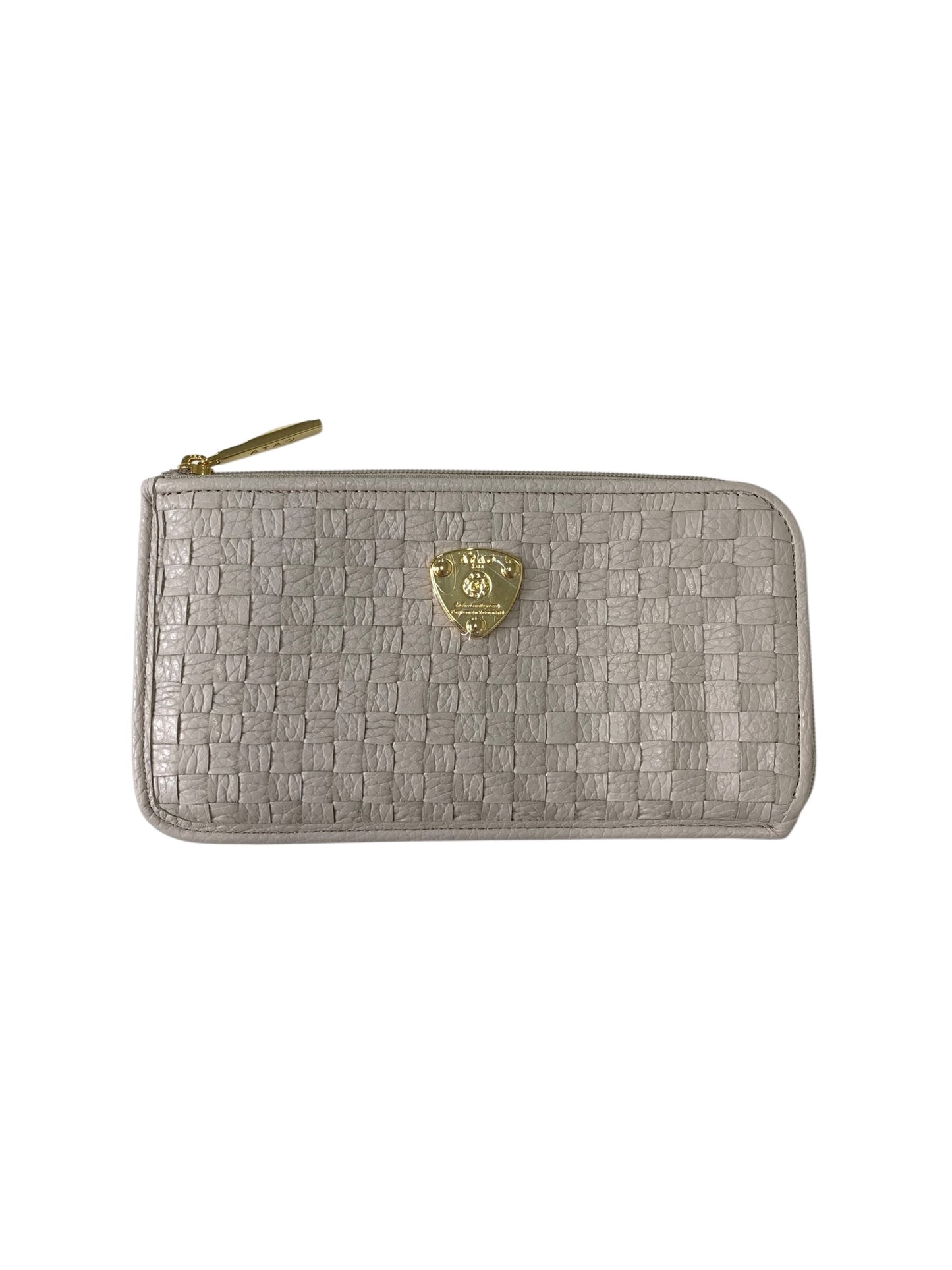 アタオ slimoスリモ・メッシュ エクリュ 長財布 イントレチャート ITIGNJB0XDQS