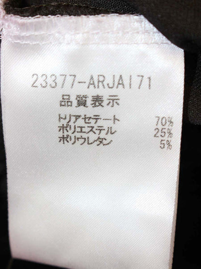ベロアノワール by フォクシーニューヨーク 23377 カーディガン 42 ブラウン ジップアップ IT53BIZXLGJQ