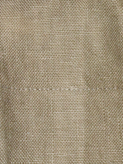 エムズブラック 093559 テーラードジャケット 38 ブラウン リネン ITHX4AQKMB9W