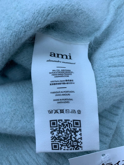 アミパリス Ami De Coeur クルーネック セーター UKS025.KN0032 XL ブルー IT20TMLGO41K