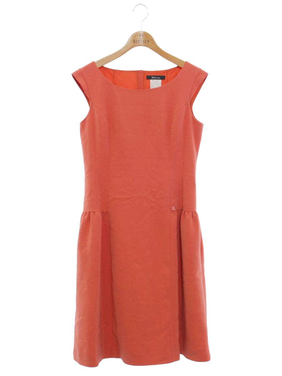 ルネ 5536190 ワンピース 38 コーラルオレンジ フレアー ITHQ08TTK94E