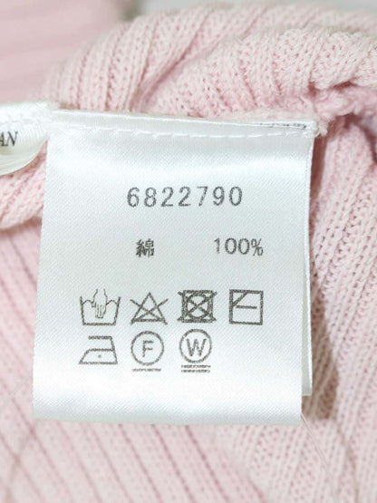 ルネ 6822790 ニット 34 ピンク フェイクパール リボン ドルマンスリーブ IT0BY92FY07O