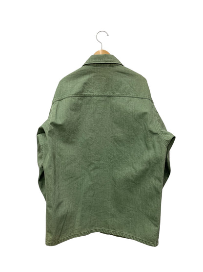 ジョンブル 12オンスピグメントデニム JM231L03 ブルゾン M グリーン ミリタリージャケット IT0IA4PDSU0O 【SALE】