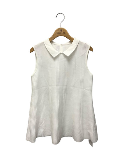 フォクシーブティック Knit Top Primadonna 45158 ノースリーブニット 38 ホワイト ITFZY9EKAC7A