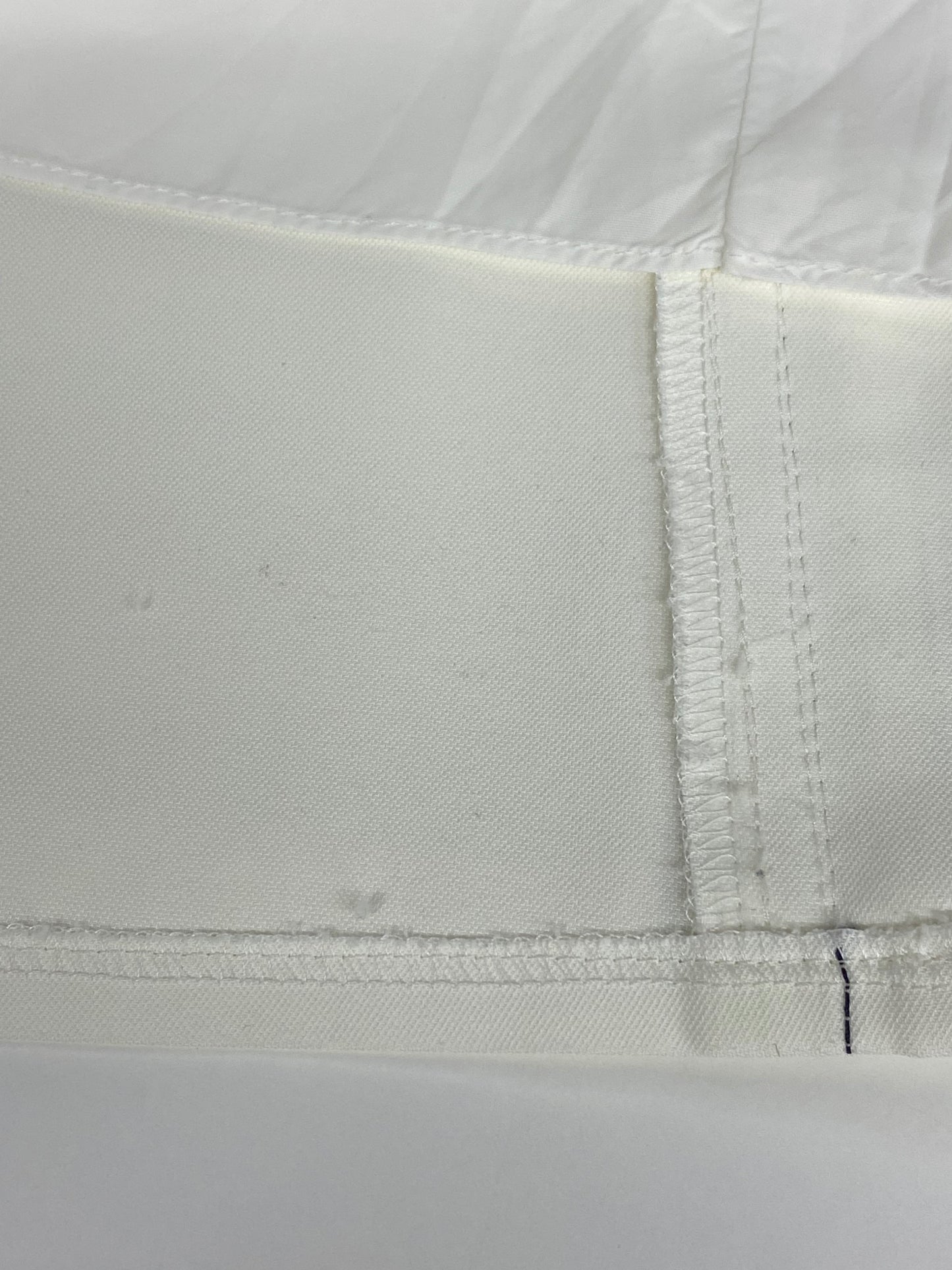 ルネ ワンピース 36 ホワイト ステッチ リボン ITD1DYOLNAW4 【SALE】