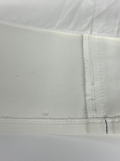 ルネ ワンピース 36 ホワイト ステッチ リボン ITD1DYOLNAW4 【SALE】