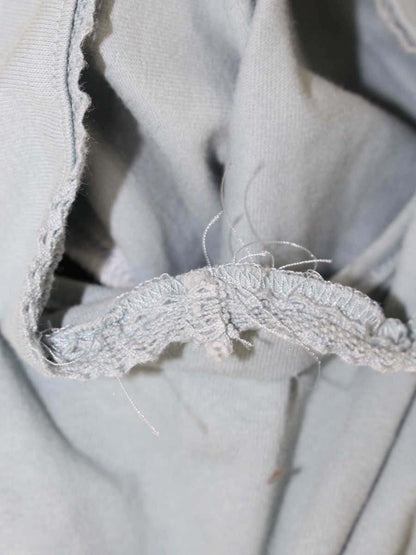 エムズグレイシー ティアードリラックス 115318 カットソー 38 ブルー フリル ITFC44VPTWUA