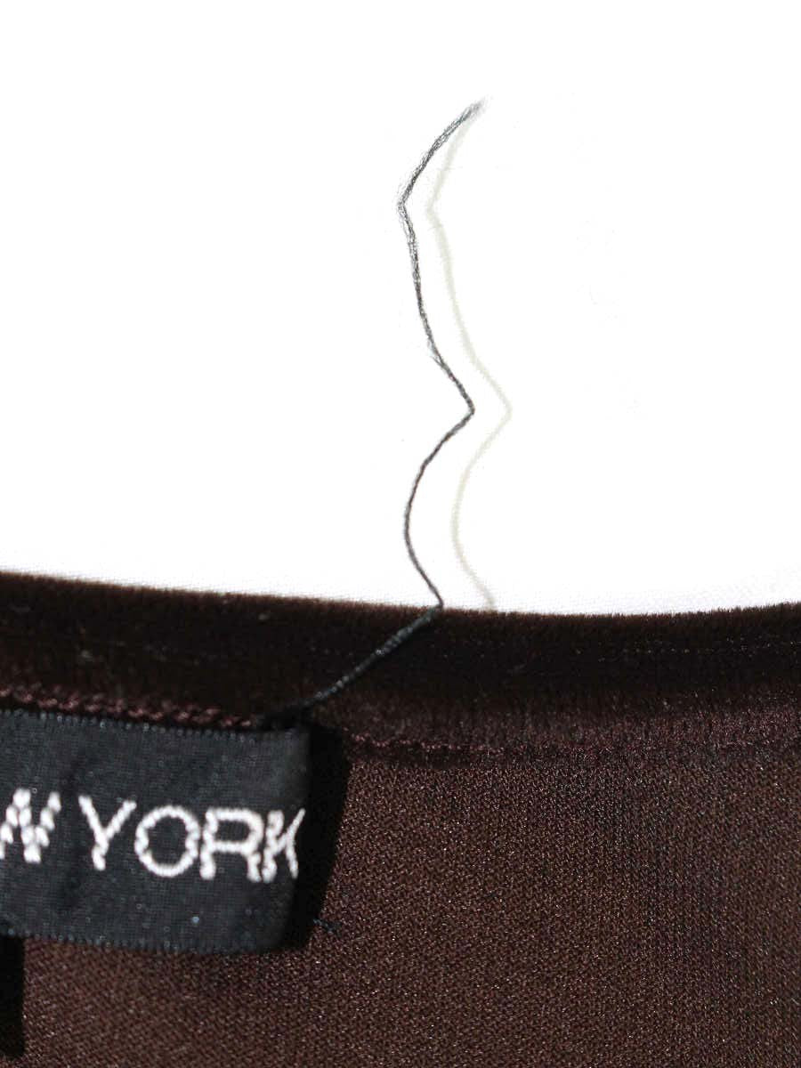 フォクシーブティック 18594 タンクトップ 38 ブラウン ベロア フラワービジュー ITZV8E550TEQ