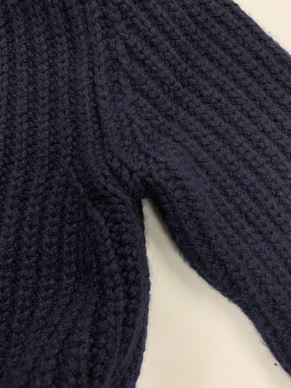 フォクシーブティック Knit Cardigan Charlize 43958 F ネイビー カシミア フード ITZRTSWJUXZE