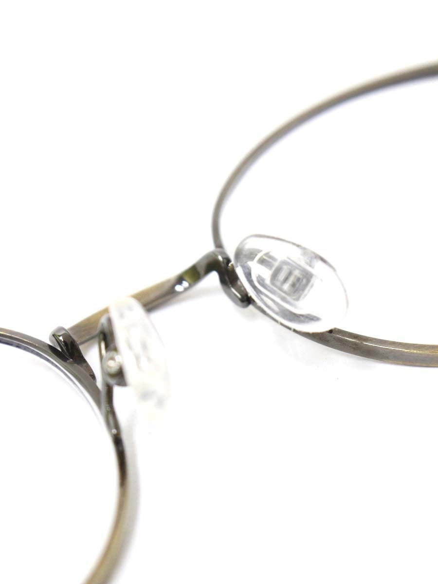 アキット PIN22 メガネ ゴールド メタルフレーム ボストン ITCNKNW6O0V2