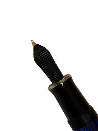 ペリカン 万年筆 スーベレーン M605 ブルー F 14C 585 IT3VP0389I4G