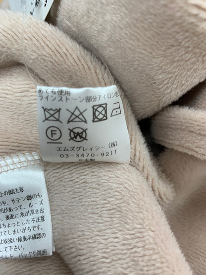 エムズグレイシー ボンバーヒート ジャケット 314608 36 ベージュ IT5WGH5QKSKS 【SALE】