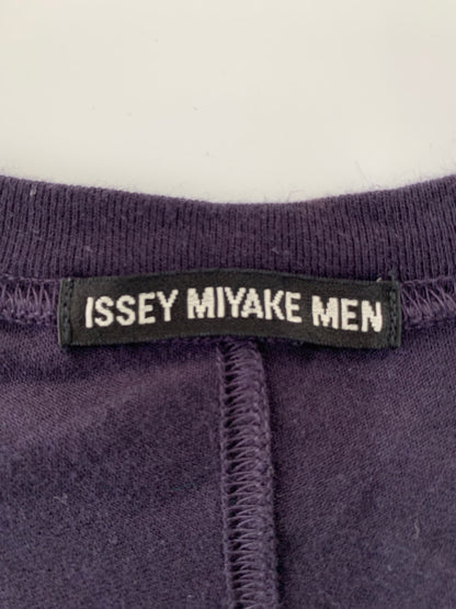 イッセイミヤケメン ME11JK413 Tシャツ M ネイビー Vネック ITQ7FYSIFXLA 【SALE】