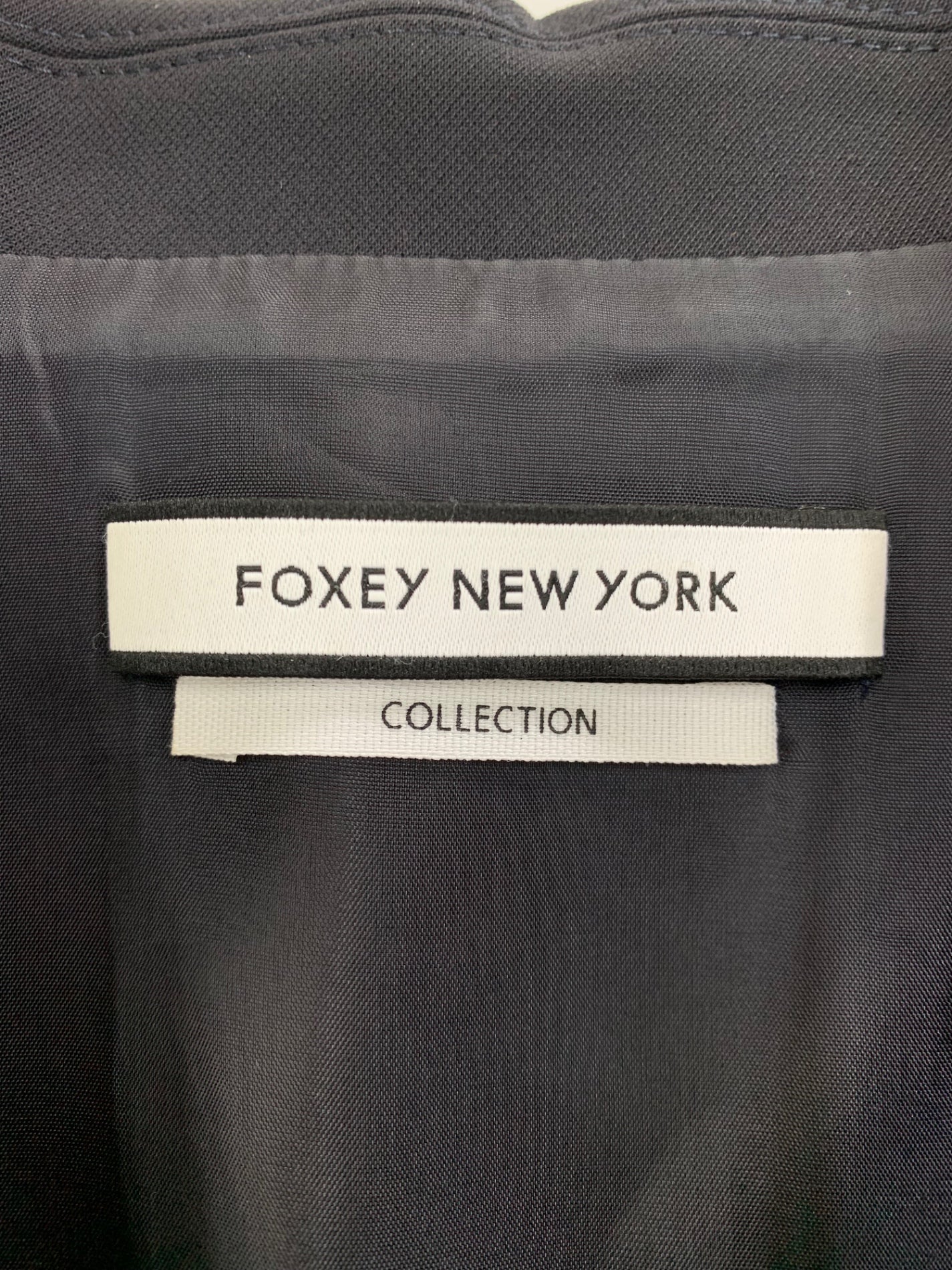 フォクシーニューヨーク collection 36651 ジャケット 38 ブラック
