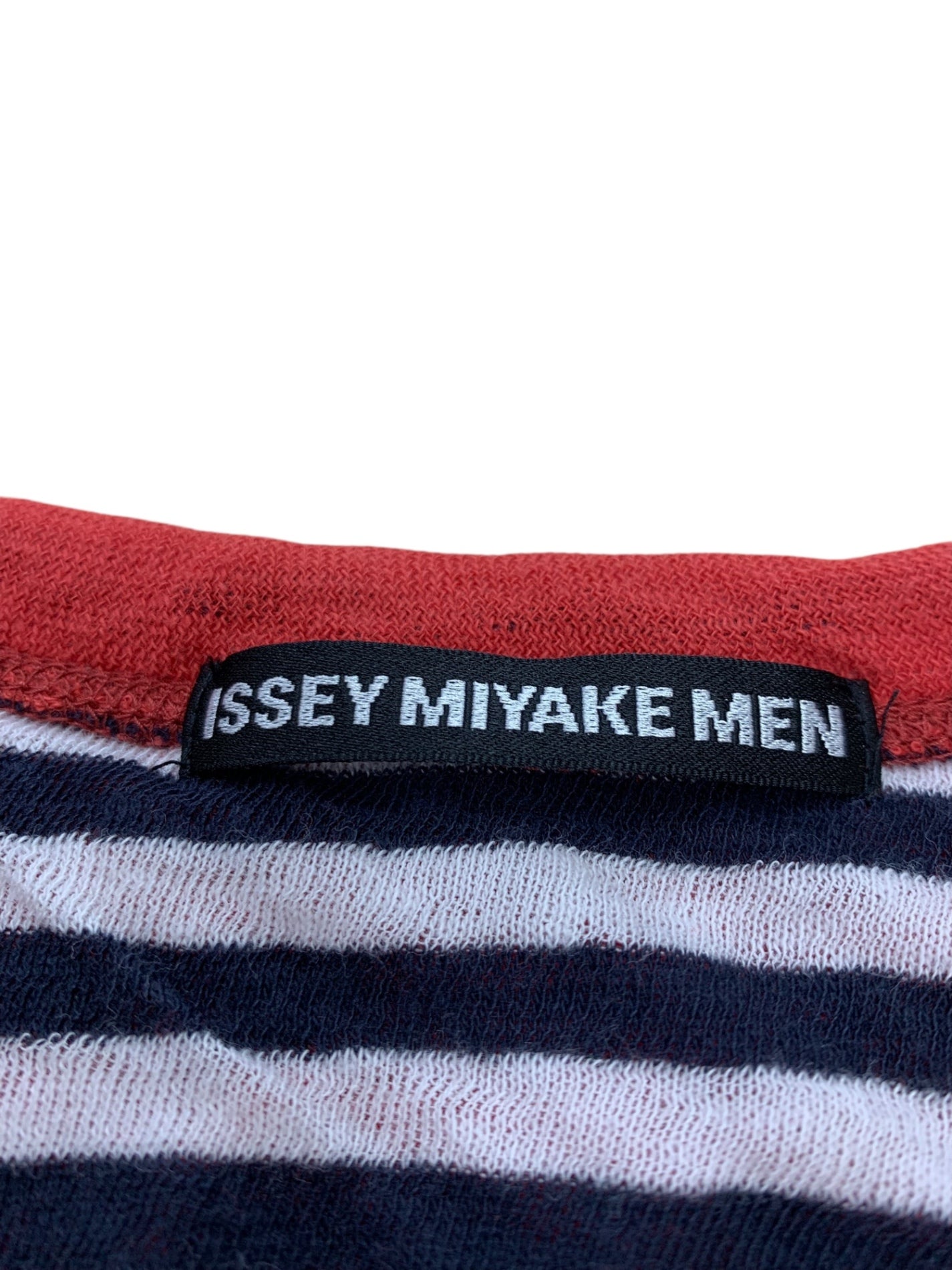 イッセイミヤケメン ME31JK150 Tシャツ 2 レッド ガーゼ地 クルーネック ITSM2WMME420 【SALE】