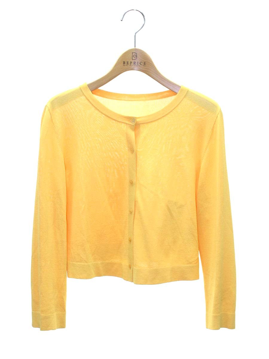 フォクシーニューヨーク カーディガン アッパースタンダード 32821 カーディガン 40 イエロー ITVZDFOJ8F3I