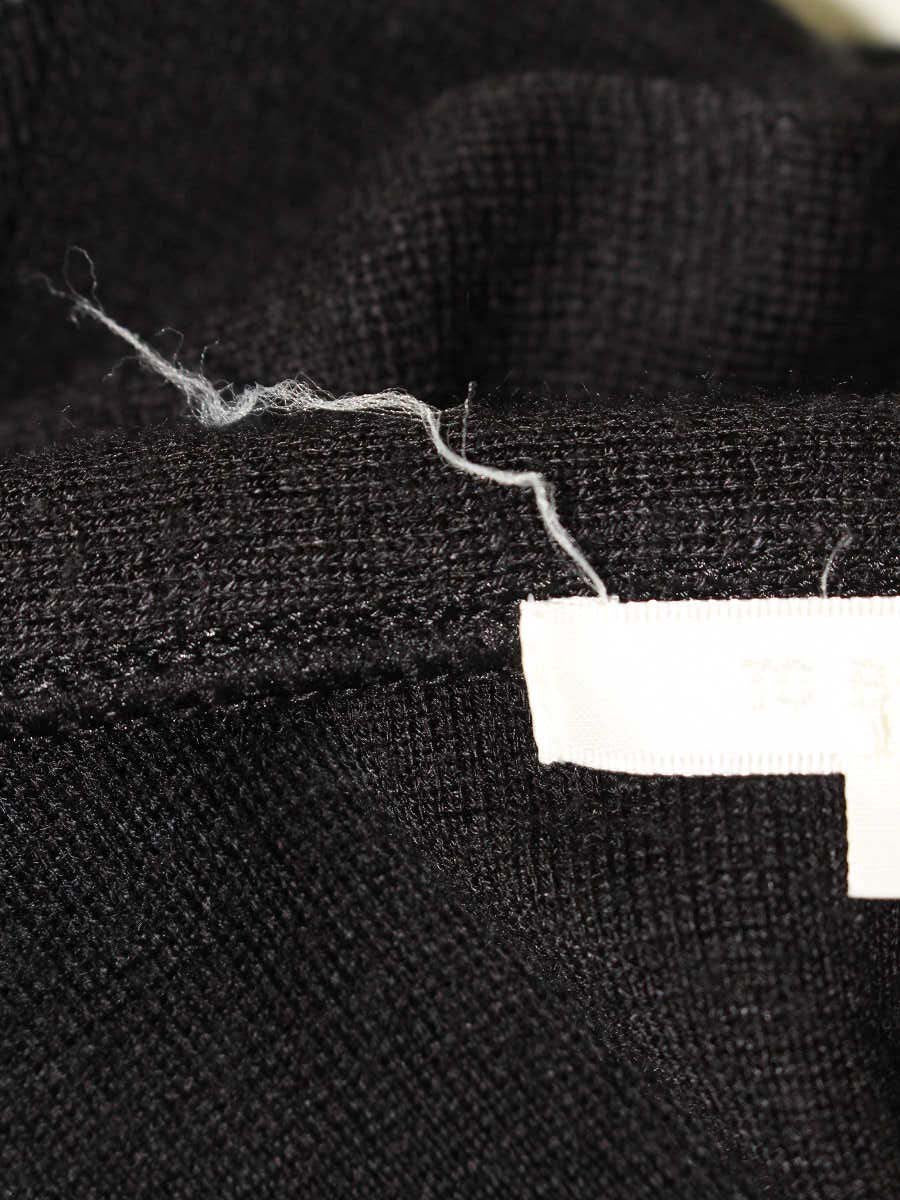 トゥービーシック W5F10-646-09 ロングカーディガン Ⅱ ブラック フリル IT7NBN8FRQH3 【SALE】