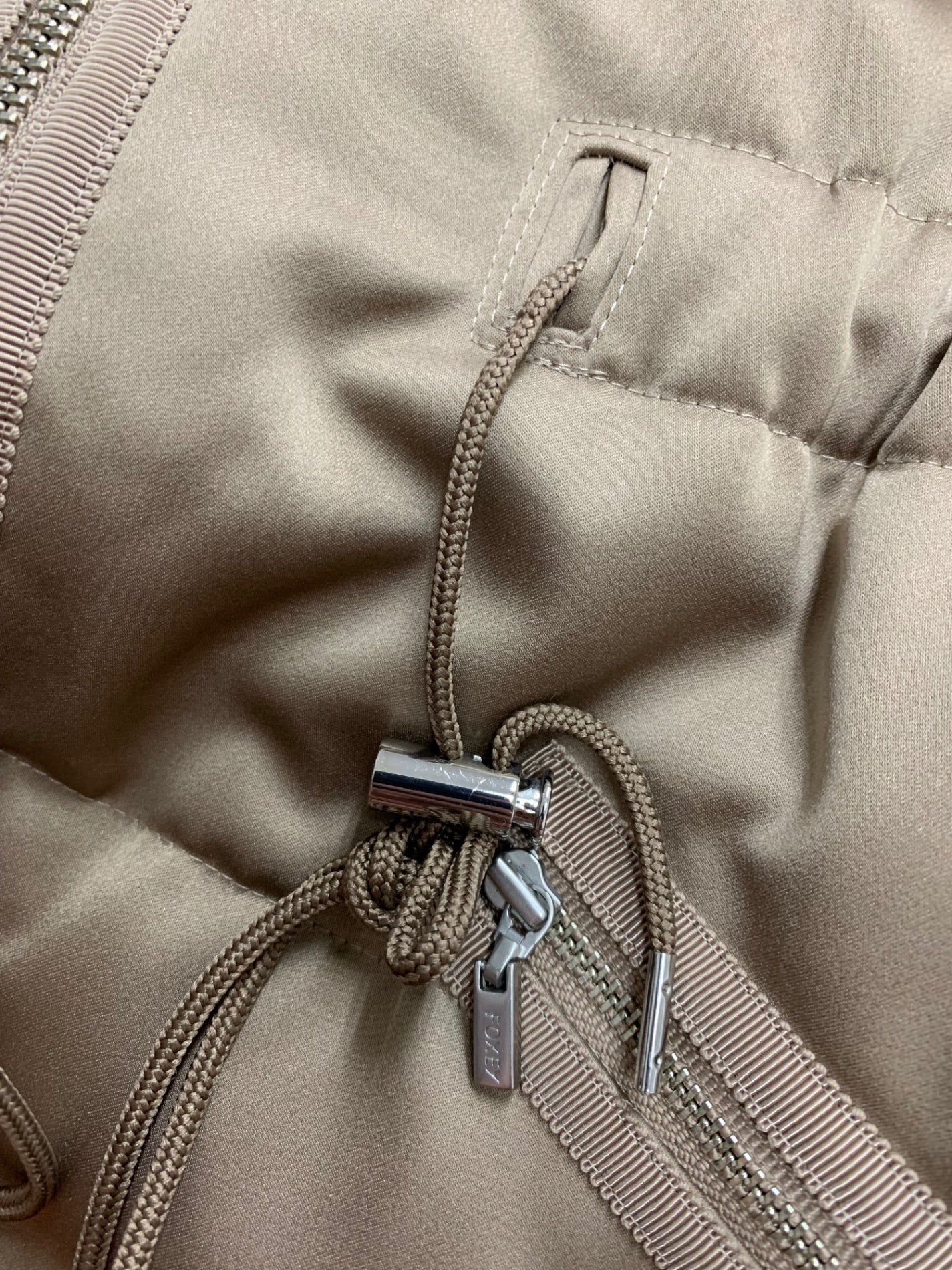 フォクシーニューヨーク collection Jacket McKinley 39827 コート 38 ブラウン 中綿 IT1QLARMHAI6