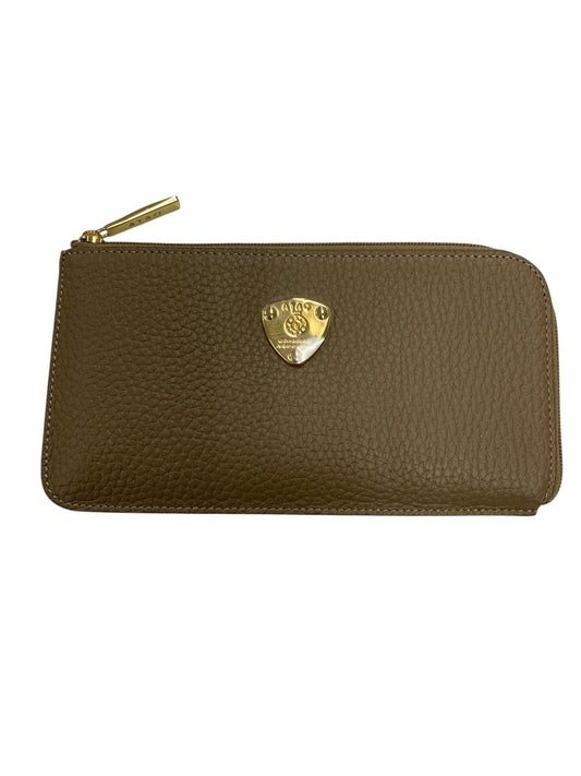 アタオ slimo kelly スリモケリー 長財布 ブラウン L字ファスナー レザー ITHRJMZPS30O