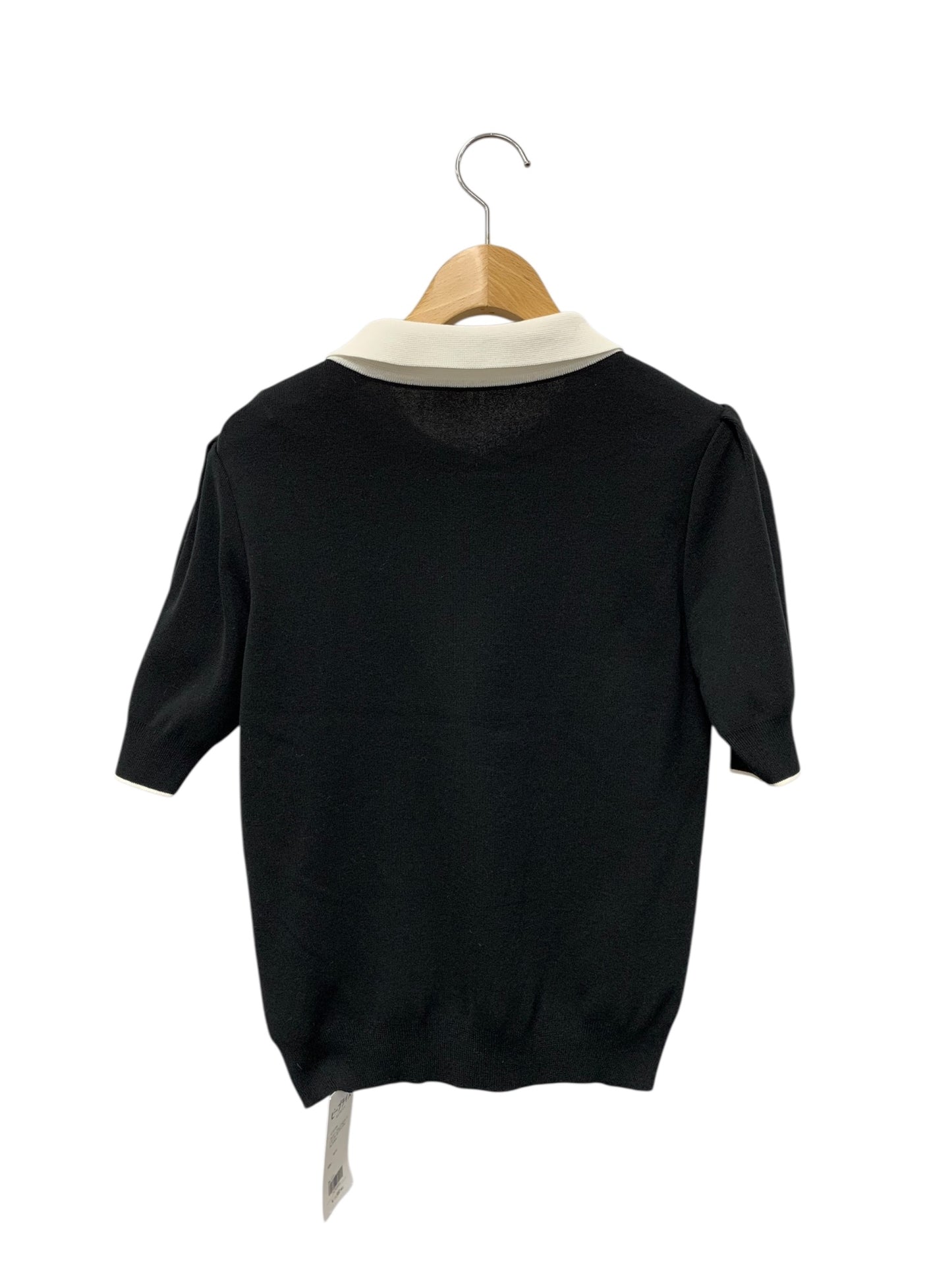 フォクシーブティック 42119 ニット セーター 38 ブラック Knit Top Collette ITHGTMP4HNTO
