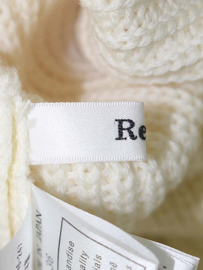 ルネ 6642230 ニット 36 アイボリー ジップ スワロフスキー付き ITR2H8O9R5H8 【SALE】