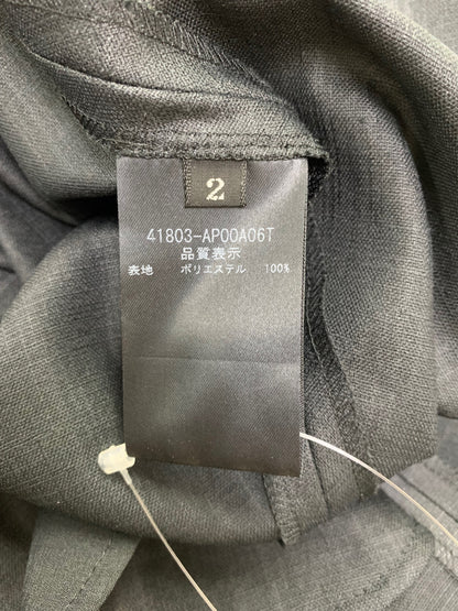 アディアム スリーブレスネック ドレス 41803 ワンピース 2 ブラック IT59BC1QWD6R