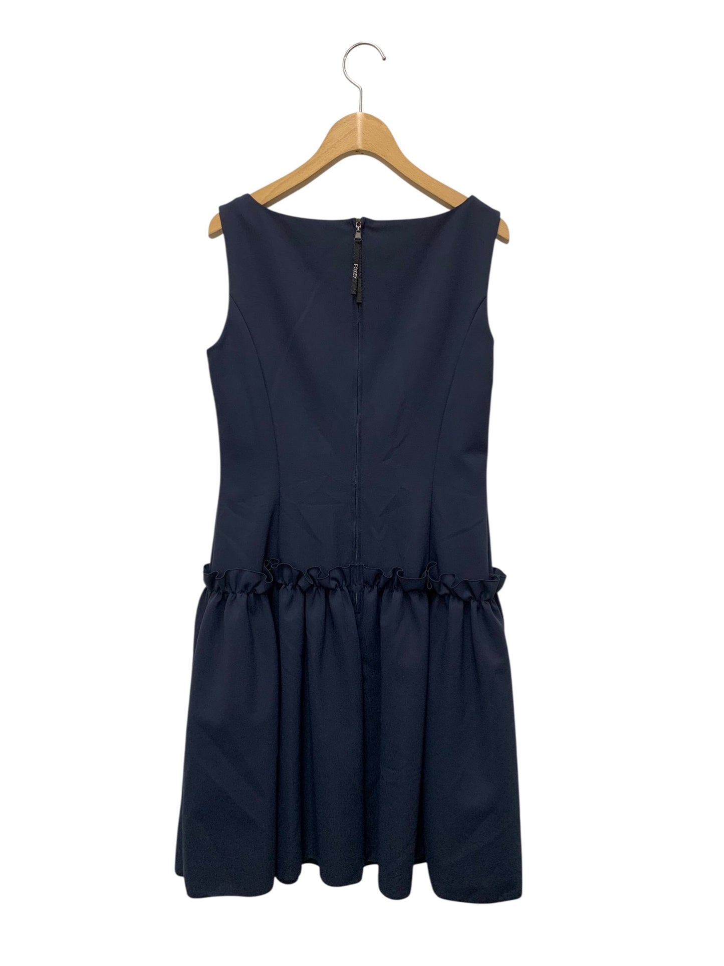 フォクシーニューヨーク DRESS 40963 ワンピース 38 ネイビー IT4ZQP33KH3C