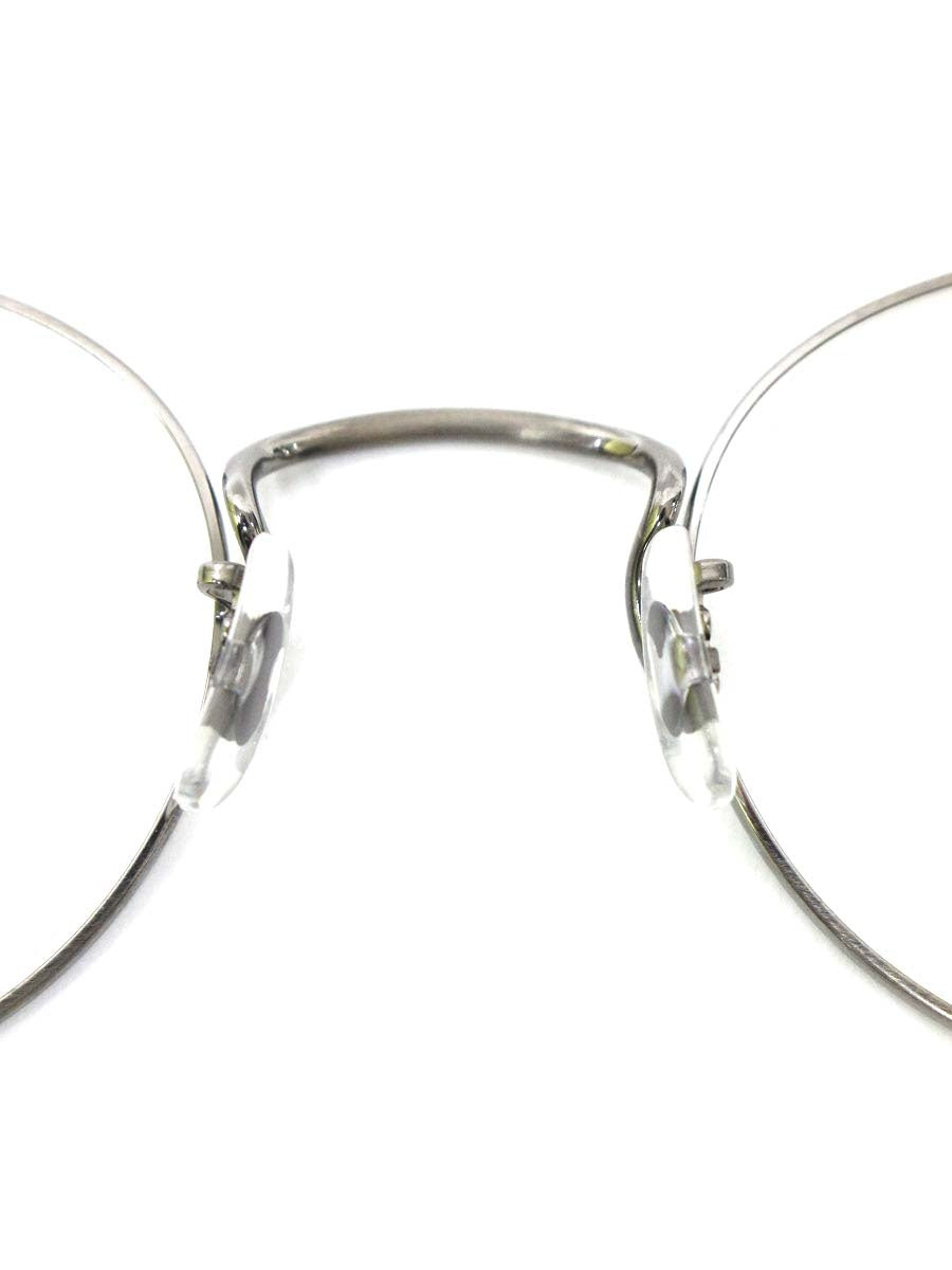 オリバーピープルズ Gallaway メガネ シルバー メタルフレーム フルリム ボストン ITJNRHAQVG16