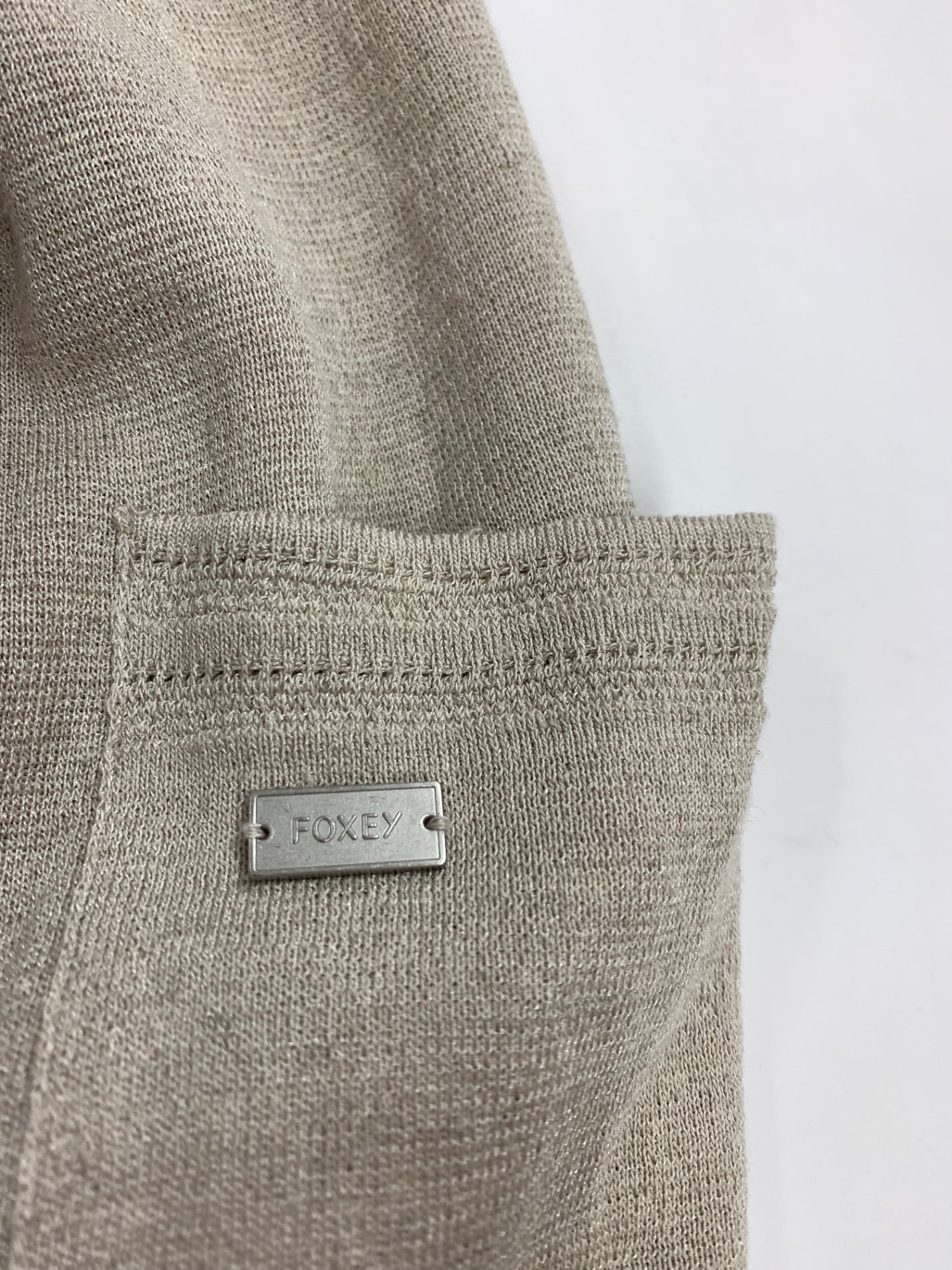 フォクシーブティック Knit Cardigan VOYAGE 39858 カーディガン F ベージュ ロング  2020年増産品 ITM41BVA1W4Y