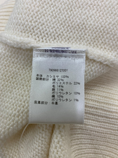【近年モデル】ラルフローレン PURPLE LABEL Polo ベア カシミヤ セーター テニス L ホワイト カシミヤ ITW826155ROW