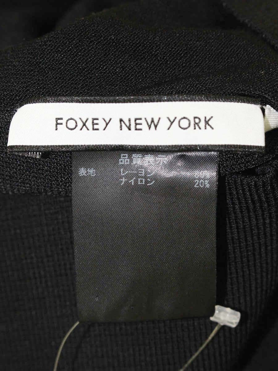フォクシーニューヨーク collection 40860 パンツ 38 ブラック ニット ITE8HVWJPX7W