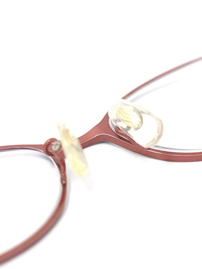 ハスキーノイズ H-155 メガネ ピンク メタルフレーム オーバル ITDUW2S5G7KB 【SALE】