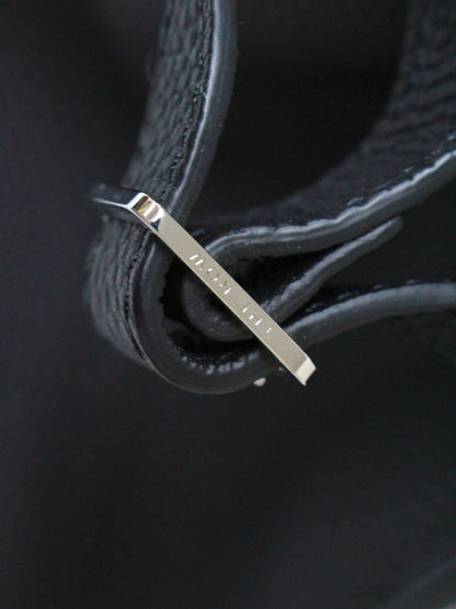 ザロウ ソフトマルゴー10 ハンドバッグ ブラック カーフスキンレザー 2way ITT0R0O6N7T4