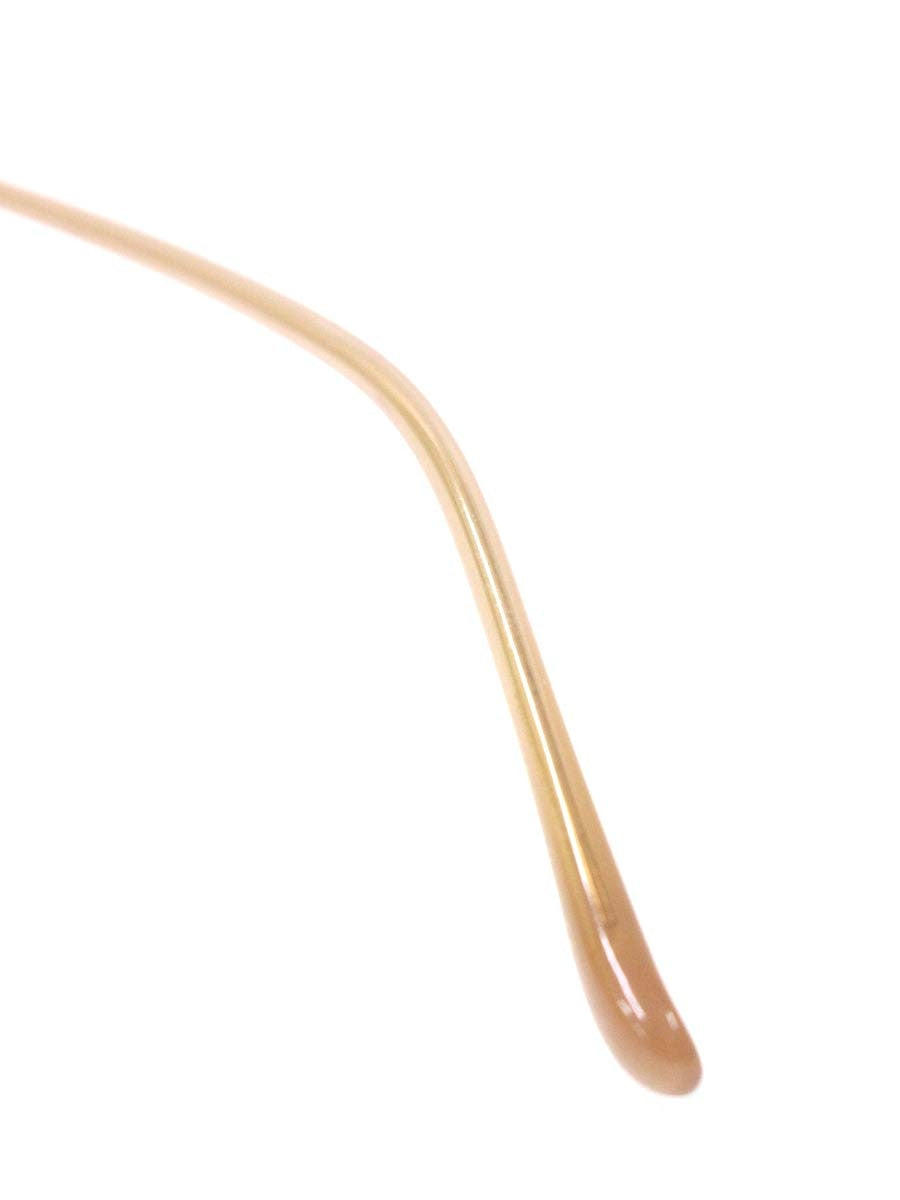 アンティミテ INE-1005 メガネ ゴールド/ミルクピンクハーフ INTIMITE BY EYEVAN アイヴァン メタルフレーム フルリム ラウンド ITAYM1K1SGSC