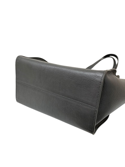 ヒロフ トートバッグ グレー レザー ITQHK249R1J0