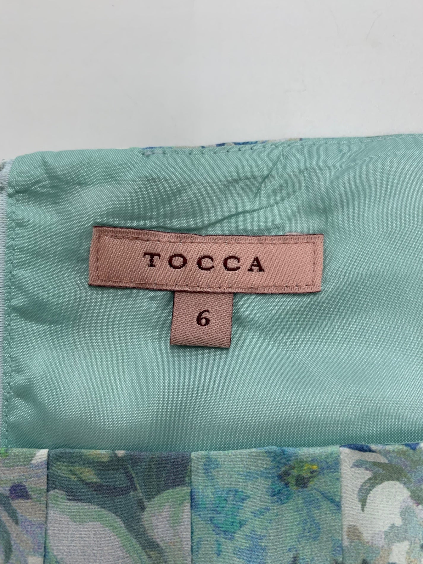 トッカ BOUQUT OF PINK ドレス OPTOGS0130 ワンピース 6 グリーン ITXBV6IT6KL2 【SALE】