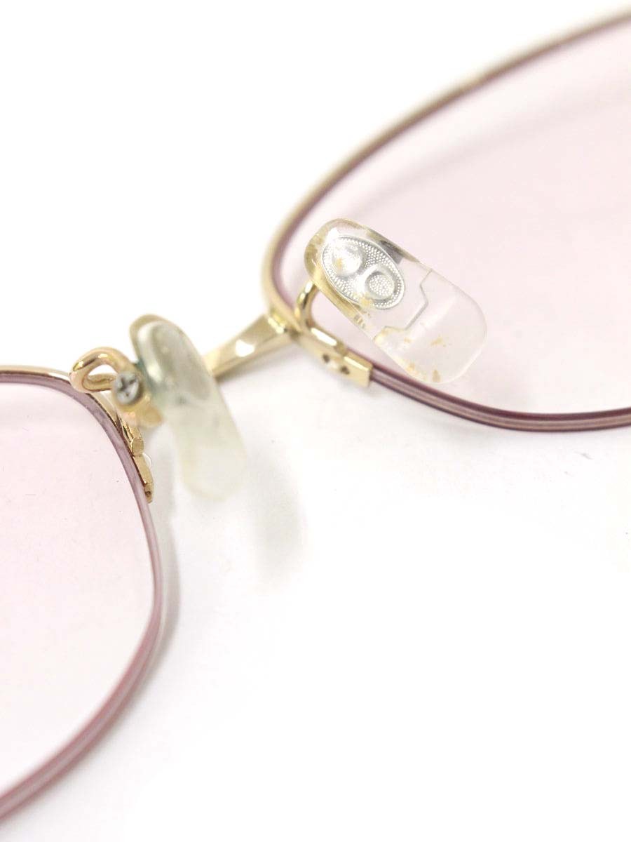 ラインアートシャルマン XL1450 メガネ ゴールド ラインストーン メタルフレーム フルリム オーバル ITG83N19608G 【SALE】