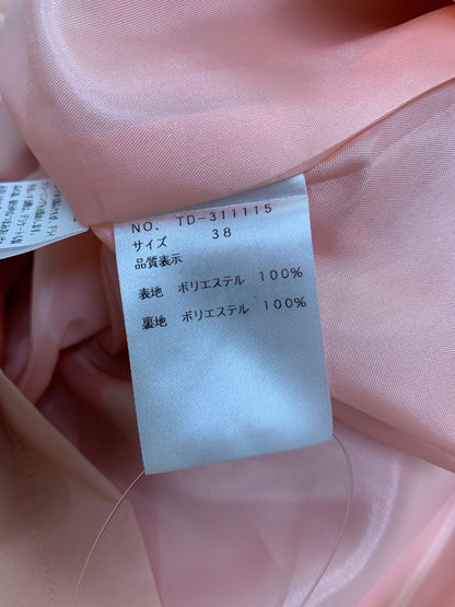 エムズグレイシー 春色タフタ 311115 ワンピース 38 ピンク タック ITKGLABC3GVJ