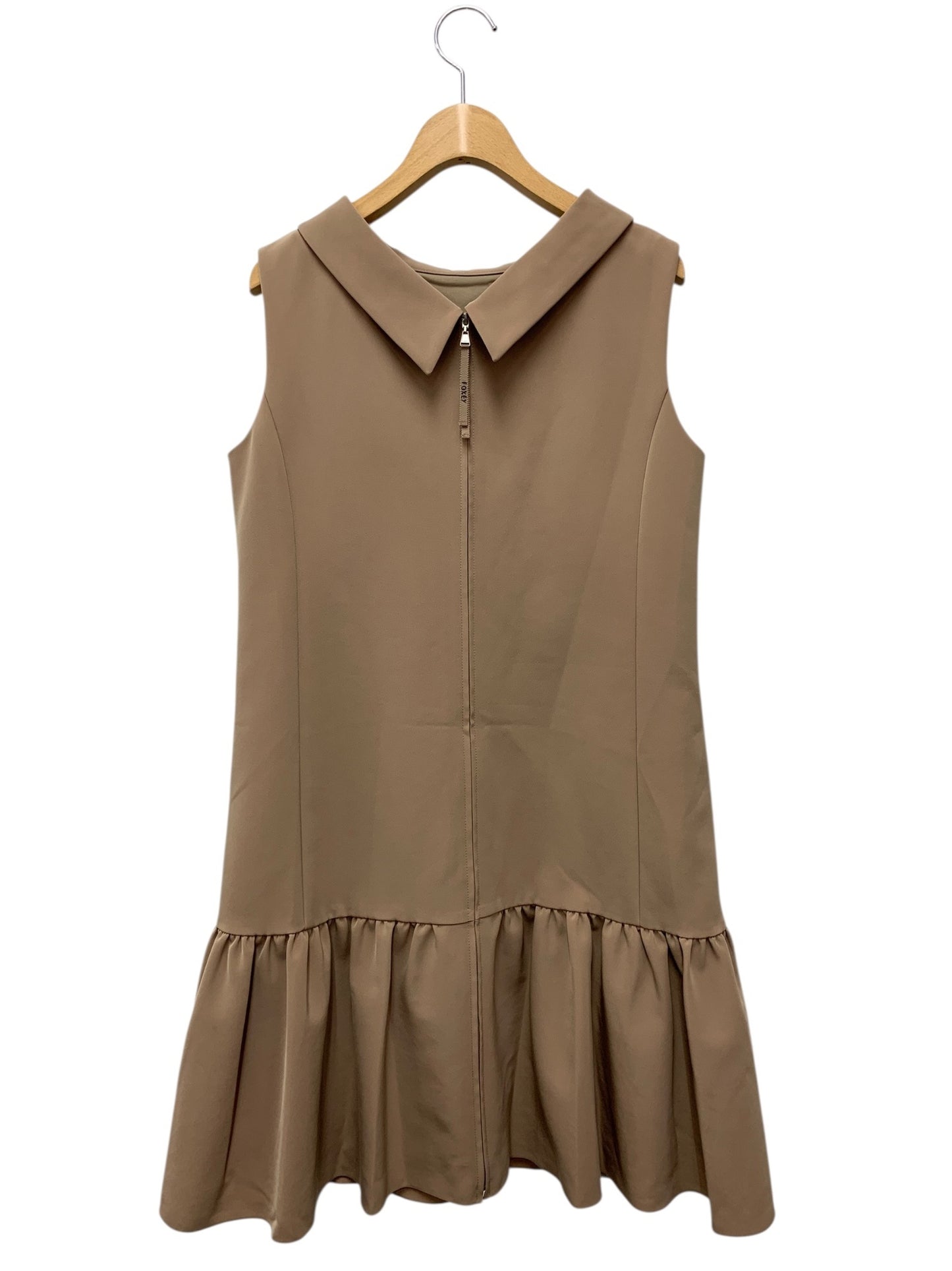 フォクシーニューヨーク 2way モッズドレス 40533 ワンピース 40 ブラウン ITFLC5NAB27I