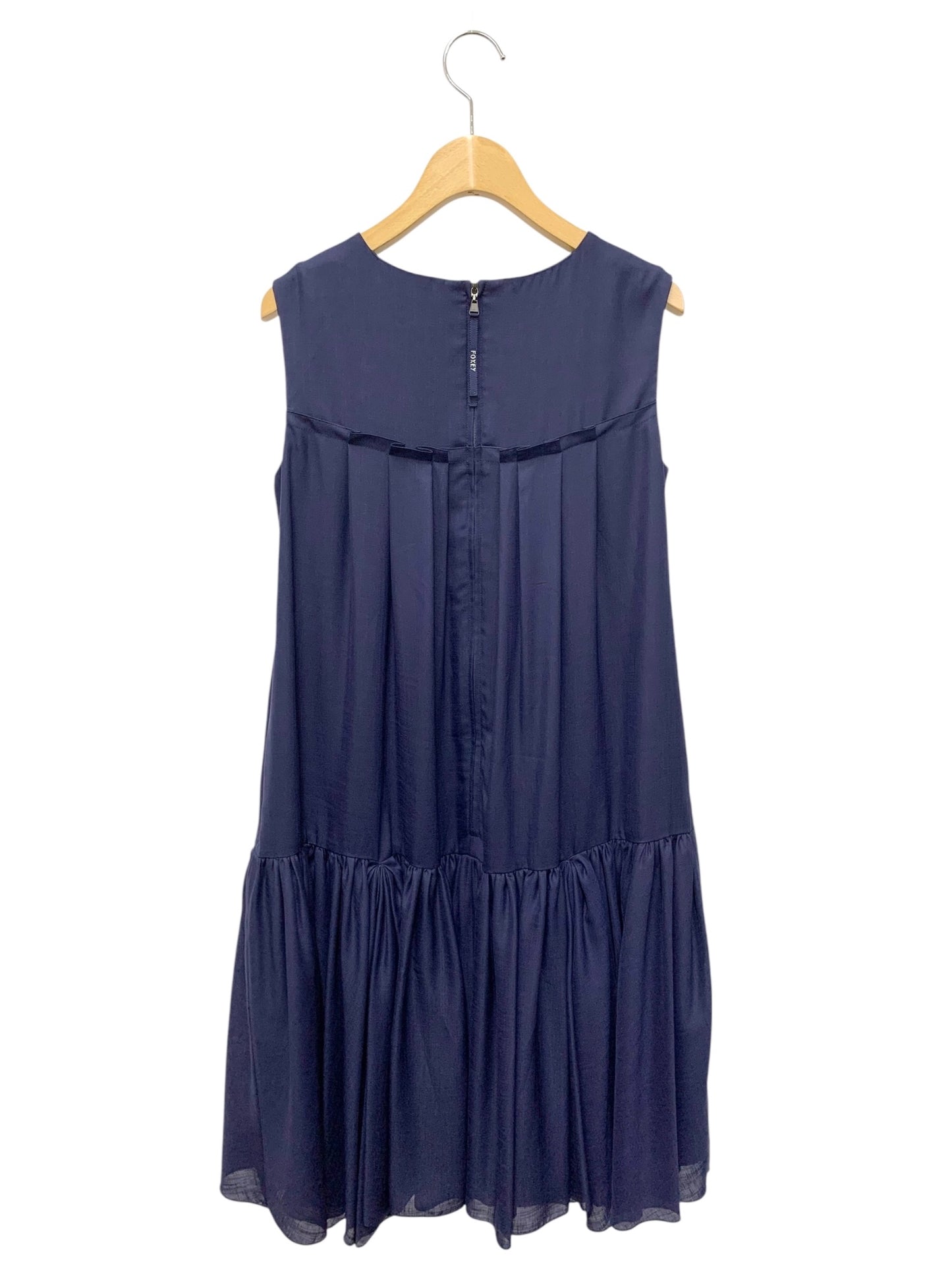 フォクシーニューヨーク Dress 39821 ワンピース 38 ネイビー ITF62W0UXMFW