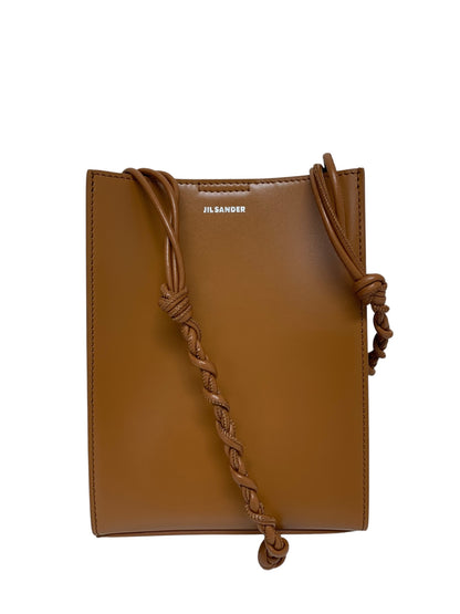 ジルサンダー Tangle スモール ショルダーバッグ キャメル レザー ITJJR8R0XT40 【SALE】