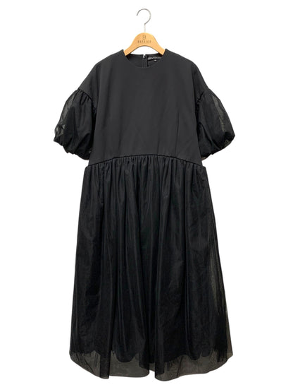 ツルバイマリコオイカワ Lune DR-2265310 ワンピース 38 ブラック 26AW ITTFLFIMPYOE